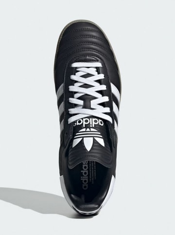 adidas Leder-Sneakers "Samba" in Schwarz
