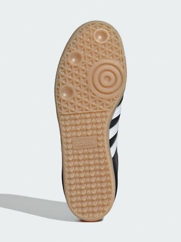 adidas Skórzane sneakersy "Samba" w kolorze czarnym