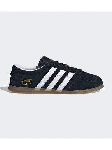 adidas Skórzane sneakersy "Gazelle" w kolorze czarnym