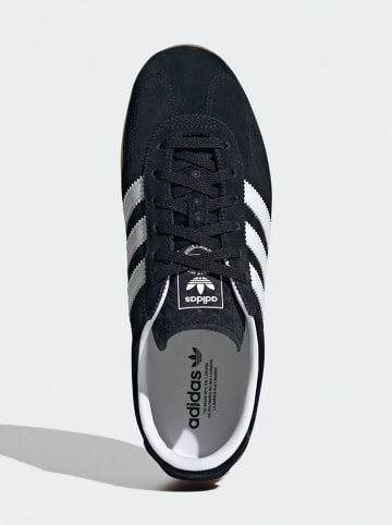 adidas Skórzane sneakersy "Gazelle" w kolorze czarnym