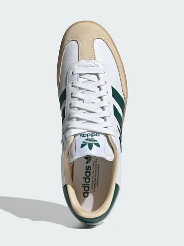 adidas Leder-Sneakers "Samba" in Weiß