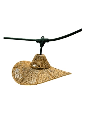 lumisky Girlanda LED "Wavy" w kolorze jasnobrązowym - dł. 600 cm