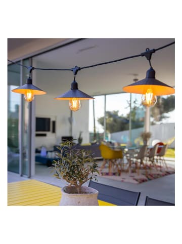 lumisky LED-Solar-Lichtergirlande "Vinty" in Schwarz - (L)600 cm