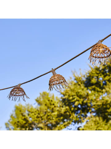 lumisky LED-Lichtergirlande "Mini Hawai" in Natur - (L)600 cm