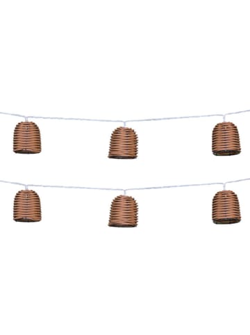 lumisky Ledsolarlichtguirlande "Formentera" lichtbruin - (L)800 cm