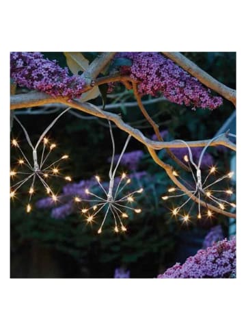 lumisky Ledsolarlichtguirlande "Fireworks" wit - (L)420 cm