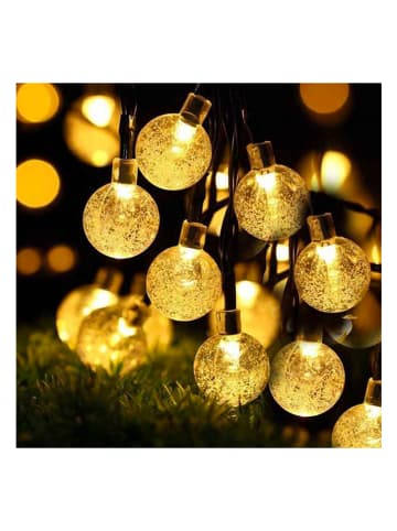 lumisky Ledsolarlichtguirlande "Festy" wit - (L)580 cm