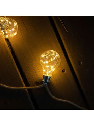 lumisky Solarna girlanda świetlna LED "Fantasy" w kolorze jasnobrązowym - dł. 800 cm