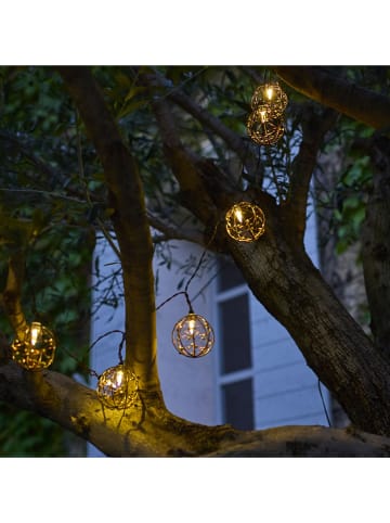 lumisky Solarna girlanda świetlna LED "Rusty" w kolorze ciepłej bieli - dł. 400 cm