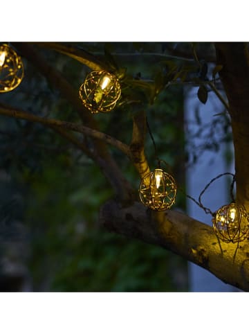 lumisky Solarna girlanda świetlna LED "Rusty" w kolorze ciepłej bieli - dł. 400 cm