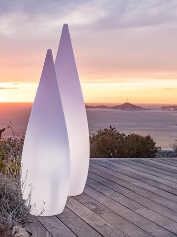 lumisky Lampa zewnętrzna "Classy" w kolorze białym - wys. 150 cm