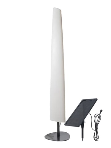 lumisky Led-solarbuitenlamp ''Bay'' wit - (H)160 x Ø 33 cm