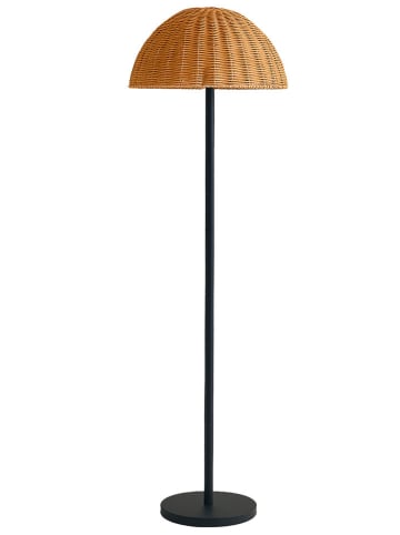 lumisky Ledsolarbuitenlamp ''Faroe'' zwart/lichtbruin - (H)160 x Ø 40 cm