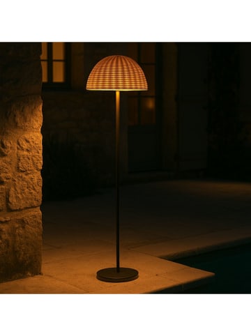 lumisky Ledsolarbuitenlamp ''Faroe'' zwart/lichtbruin - (H)160 x Ø 40 cm