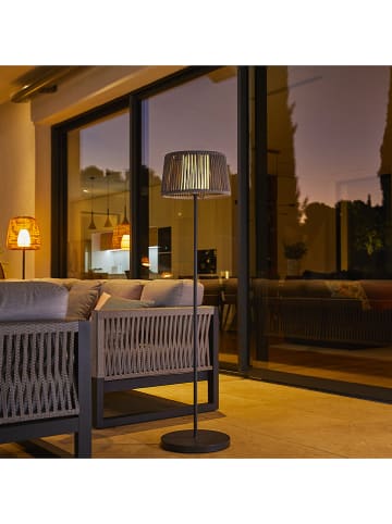 lumisky LED-Solarleuchte "Soleo" in Grau - Ø 35 x (H)145 cm