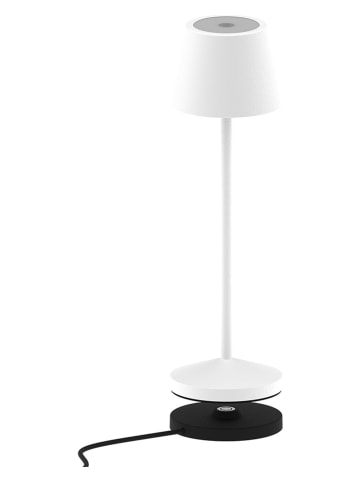lumisky Lampa stołowa LED w kolorze białym - Ø 7,5 x wys. 20 cm
