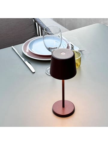 lumisky Ledtafellamp "Kelly Mini Vintage" bruin - (H)21,6 x Ø 8,2 cm