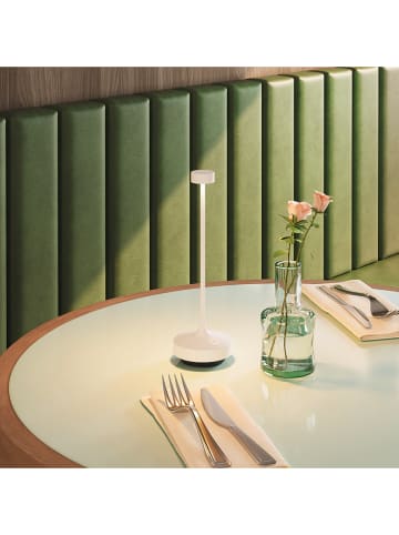 lumisky LED-Tischleuchte "Ruby" in Weiß - (H)22 x Ø 7,5 cm