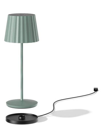 lumisky Ledtafellamp "Abby" groen - (H)29 x Ø 11 cm