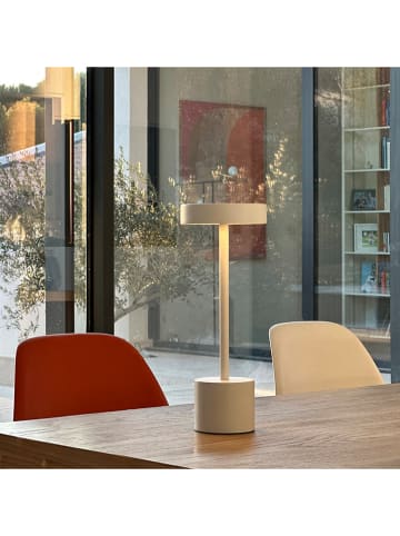 lumisky Lampa zewnętrzna LED "Roby" w kolorze białym - wys. 30 x Ø 12 cm