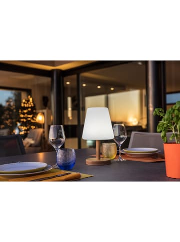 lumisky Lampa zewnętrzna LED "Standy" w kolorze szaro-brązowym - wys. 25 cm