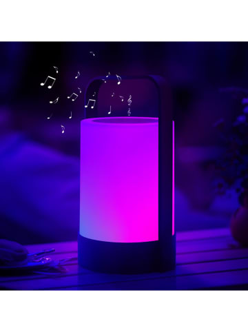 lumisky Led-tafellamp  ''Nina'' met luidspreker en kleurverandering - (H)22 x Ø 12 cm