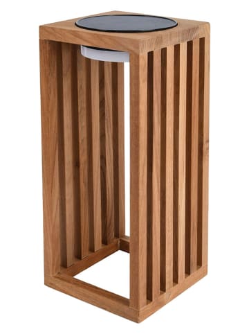 lumisky Lampion solarny LED "Chennai Tall" w kolorze jasnobrązowym - 23 x 50 x 23 cm