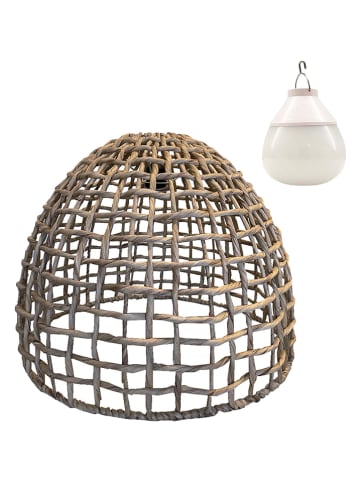lumisky Hanglamp "Amadeo" naturel - (H)38 x Ø 50 cm