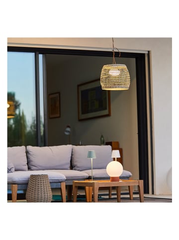 lumisky Lampa wisząca "Cesare" w kolorze jasnobrązowym - wys. 28 x Ø 35 cm