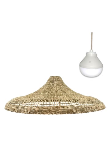 lumisky Lampa zewnętrzna LED "Freya" w kolorze jasnobrązowym - wys. 22 x Ø 70 cm