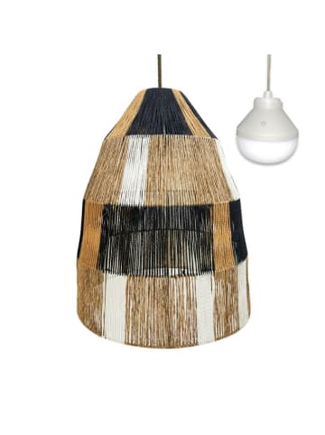 lumisky LED-Außenleuchte ''Zahara'' in Hellbraun - (H)58 x Ø 50 cm