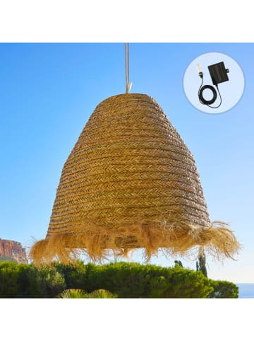 lumisky Ledsolarlamp ''Anafi'' lichtbruin - (H)80 x Ø 100 cm