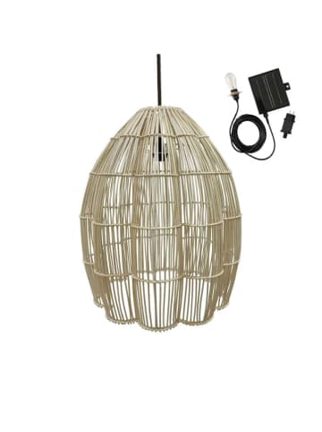 lumisky LED-Solarleuchte ''Avila'' in Beige - (H)60 x Ø 50 cm
