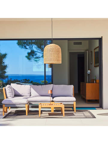 lumisky Lampa solarna LED "Giacomo" w kolorze jasnobrązowym - wys. 45 x Ø 40 cm