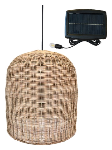 lumisky Lampa solarna LED "Giacomo" w kolorze jasnobrązowym - wys. 45 x Ø 40 cm