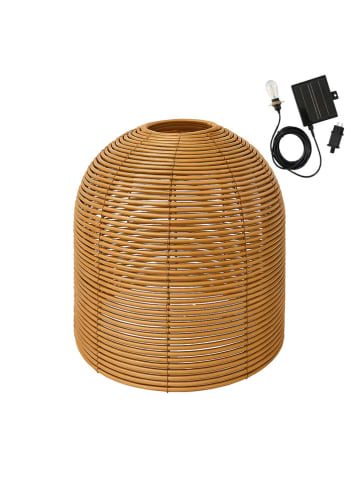 lumisky Ledsolarlamp ''Hang'' lichtbruin - (H)31 x Ø 30 cm