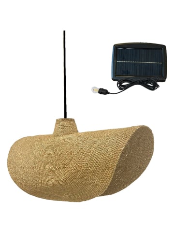 lumisky LED-Solarleuchte "Kleia" in Natur - Ø 32 cm