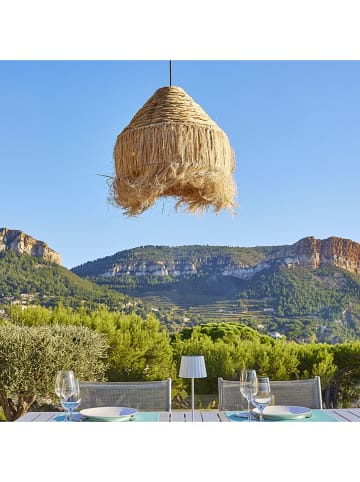 lumisky LED-Solarleuchte "Leonora" in Helbraun - (H)48 x Ø 44 cm