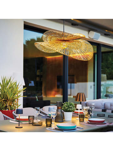 lumisky LED-Solarleuchte "Solara" in Natur - (H)21 x Ø 80 cm