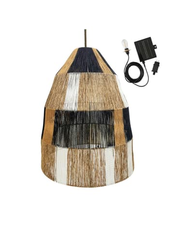 lumisky Lampa solarna LED "Zahara" w kolorze jasnobrązowym - wys. 58 x Ø 50 cm