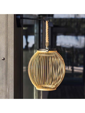 lumisky Solarna lampa dekoracyjna "Isaline" w kolorze beżowym - wys. 21 x Ø 20 cm