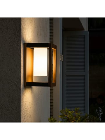 lumisky LED-Solar-Außenleuchte ''Seraphina'' in Braun - (B)20 x (H)31 x (T)20 cm