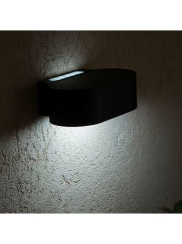 lumisky LED-Solar-Außenleuchte ''Noxis'' in Schwarz - (B)17,7 x (H)5,7 x (T)11,2 cm