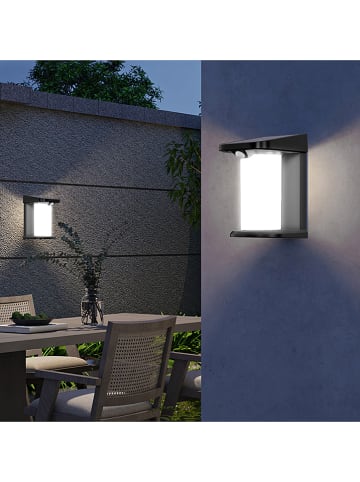 lumisky 2-delige set: ledbuitenlampen "Lusty" zwart/wit