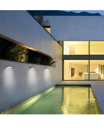 lumisky Zewnętrzna lampa solarna LED "Derby" w kolorze białym - 16,4 x 8,4 cm