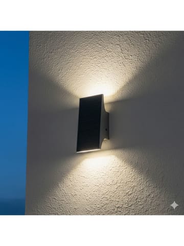 lumisky Ledsolarbuitenlamp ''Daylor'' zwart - (B)9,4 x (H)20,8 x (D)6,4 cm