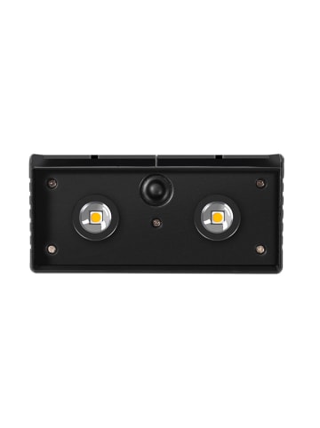 lumisky Lampy solarne LED (4 szt.) w kolorze czarnym - 11,4 x 6 x 5,4 cm