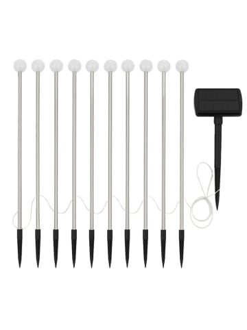 lumisky LED-Solar-Pflanzenbeleuchtung ''Lolly'' in Hellbraun - (L)40 x (B)500 cm