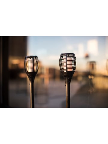 lumisky Solarna lampa LED "Maity sun" w kolorze czarnym - wys. 80 cm