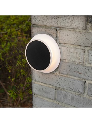 lumisky LED-zonne-grondspot ‘'Solia Spike’' wit/zwart - Ø 16 cm